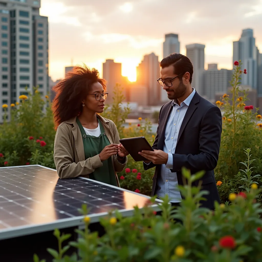 Infographic displaying energy consumption statistics and analytics trends.